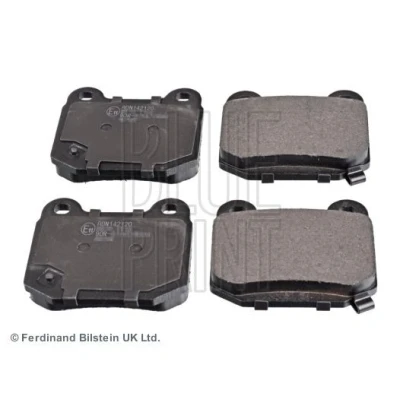 Billede af BLUE PRINT ADN142120 Bremseklodser bagaksel med akustisk advarsel for slid anti knirke plade NISSAN: 350Z Coupe, SUBARU: Impreza II Stationcar