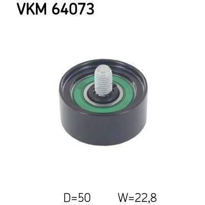 Billede af SKF VKM 64073 Remstrammerhjul KIA: Picanto II, HYUNDAI: i10 I, II Hatchback