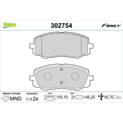 Billede af VALEO 804509 Centraludrykker, kobling
