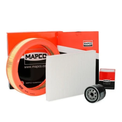 Billede af MAPCO 68804 Filter sæt uden olieaftapningsskrue i tre dele SKODA: Octavia 1 Combi, VOLKSWAGEN: Lupo / 3L