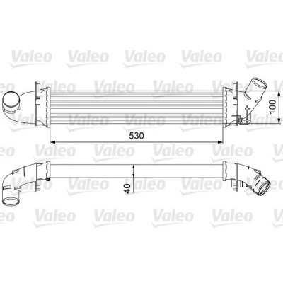 Billede af VALEO 818544 Intercooler uden EGR ventil