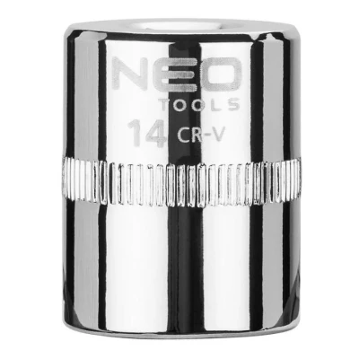 Billede af NEO TOOLS 08 232 Skraldenøgleindsats (Hexagon) 1/4 3124 14 mm Krom vanadium stål SuperLock