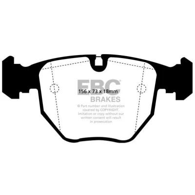 Billede af Bremseklodser EBC Brakes DP21036