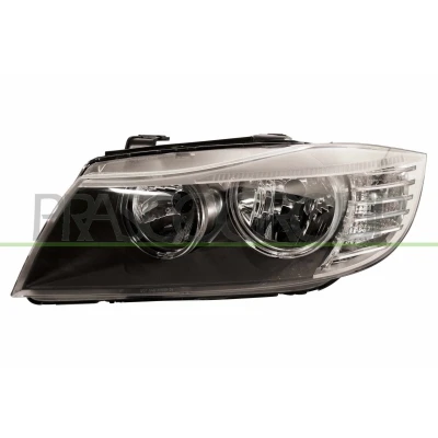 Billede af PRASCO BM0264904 Forlygter venstre H7/H7 med indstillingsmotor for LWR BMW: 3 Touring, Sedan