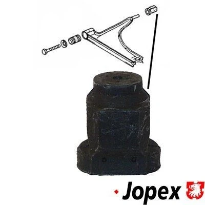 Billede af JP GROUP 1140200400 Bøsning CLASSIC foraksel nede, bag