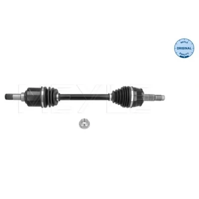 Billede af MEYLE 214 498 0102 Trækaksel venstre foraksel 615 24,5 FIAT: 500 Hatchback, C Cabriolet