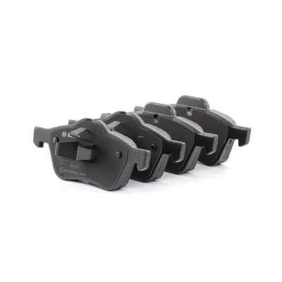 Billede af BOSCH 0 986 424 652 Bremseklodser Low Metallic med anti knirke plade, monteringsvejledning MINI: Hatchback, Cabriolet