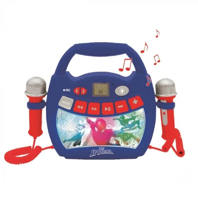 Billede af Marvel Spider Man Karaokemaskine, Blå