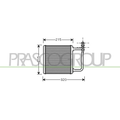 Billede af PRASCO ME039H001 Varmeveksler