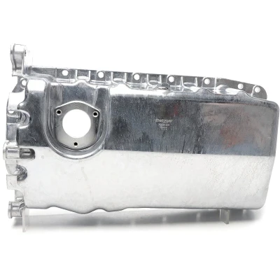 Billede af METZGER 7990009 Bundkar med olieaftapningsskrue hul til olie niveau sensor, uden bundkarpakning Aluminium trykgods SKODA: Fabia 2, Octavia 1 Combi
