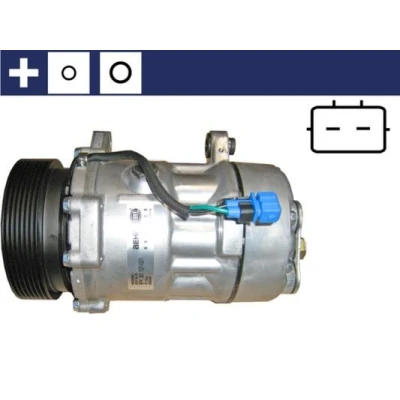 Billede af MAHLE ORIGINAL ACP 1012 000S Kompressor SD7V16 12 PAG 46 R 134a med tætningsring VOLKSWAGEN: Sharan I, GOLF 3