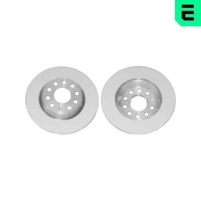 Billede af OPTIMAL BS 8038C Bremseskiver bagaksel 282 12 5/10 fuldstændigt coatet VOLKSWAGEN: GOLF 6, Passat B7 Variant, Touran I, SKODA: Octavia 2 Combi