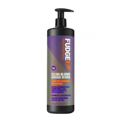 Billede af Fudge Clean Blonde Damage Rewind Violet Toning Shampoo 1.000 ml