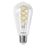 Billede af Smart+ edison 4,8w/rgb+827 865 (40w) klar filament e27 wifi