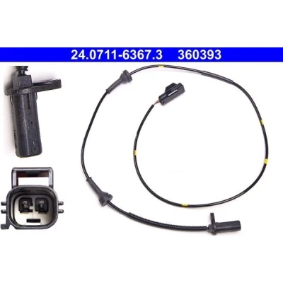 Billede af ATE 24.0711 6367.3 ABS Sensor 1095 VOLVO: XC90 I