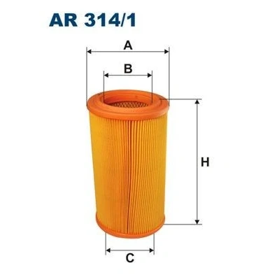 Billede af FILTRON AR 314/1 Luftfilter 213 114 Filterindsats CITROËN: Berlingo / First I, I Van, Xsara Hatchback