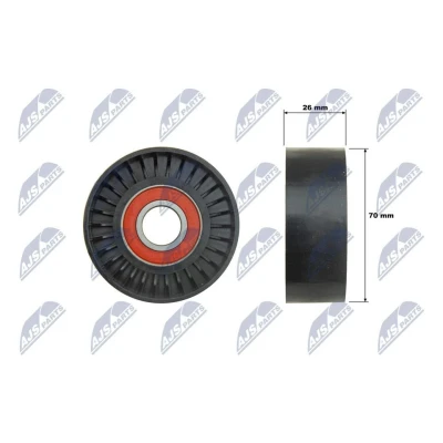 Billede af Remstrammer, kilerem NTY RNK PL 046