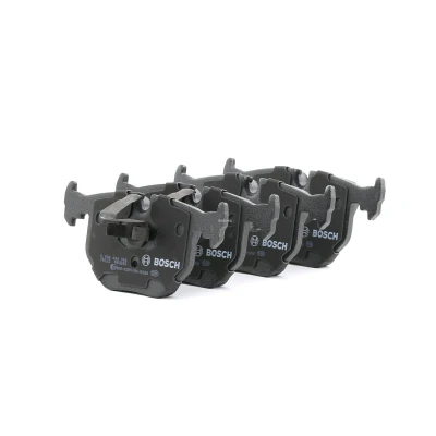 Billede af BOSCH 0 986 494 006 Bremseklodser Low Metallic med monteringsvejledning, anti knirke plade, stempelklips BMW: 3 Touring, Sedan, 5 Sedan