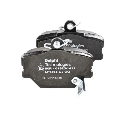 Billede af DELPHI LP1465 Bremseklodser med akustisk advarsel for slid anti knirke plade tilbehør SMART: Fortwo II Coupe, City Roadster Cabriolet