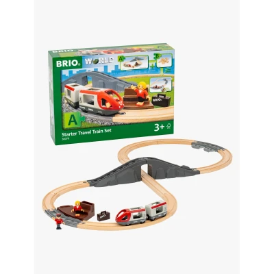 Billede af BRIO World 36079 Startsæt Med Passagertog