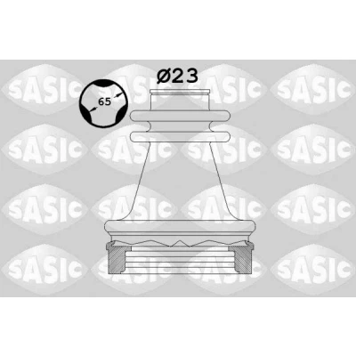 Billede af SASIC 1904035 Drivakselmanchet foraksel, gearkasse monteret VOLVO: V40 Stationcar, RENAULT: TWINGO 2, Kangoo I Express, CLIO 2