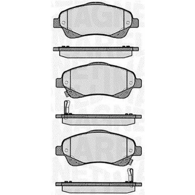 Billede af MAGNETI MARELLI 363916060402 Bremseklodser med akustisk advarsel for slid TOYOTA: Avensis II Station Wagon, Corolla Verso, Sedan