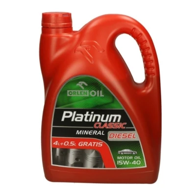Billede af Orlen Platinum Classic DIESEL MINERAL 15W 40 4l Motorolie QFS404B60 MERCEDES BENZ: E klasse T modell, Sedan, ML