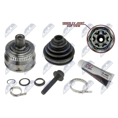 Billede af NTY NPZ VW 008 Knokkelled 5 trins manuel gear, manuelt automatgear, 4 automatgear venstre foraksel, højre foraksel