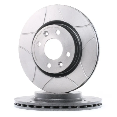 Billede af BREMBO MAX LINE 09.5802.76 Bremseskiver 259 20,6 4 indvendigt ventileret, opslidset coatet med skruer RENAULT: TWINGO 2, CLIO Megane I Grandtour