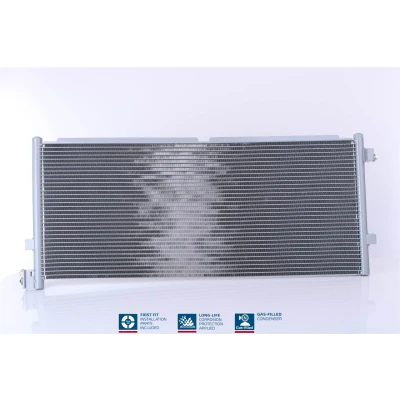 Billede af NISSENS 94582 Kondensator uden tørrer Aluminium 835 R 134a