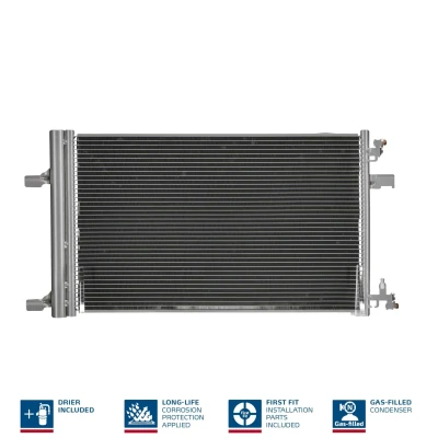 Billede af NISSENS 940135 Kondensator med tørrer Aluminium 667 R 134a OPEL: Insignia A Sports Tourer, Astra J Hatchback, Zafira C CHEVROLET: Orlando