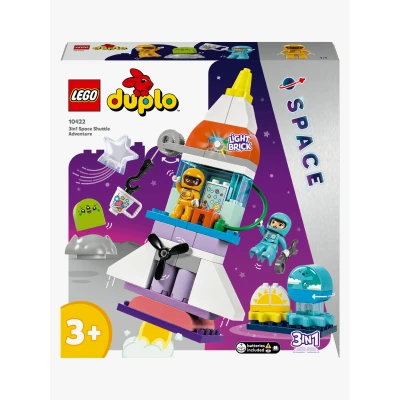 Billede af LEGO DUPLO Town 10422 3 i 1 eventyr med rumfærge
