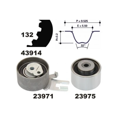 Billede af MAPCO 23914 Tandremssæt 132 VOLVO: V70 2, V40 Hatchback, V60 I