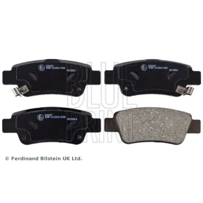 Billede af BLUE PRINT ADH24276 Bremseklodser bagaksel med akustisk advarsel for slid HONDA: CR V 4, 3