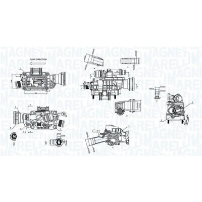 Billede af MAGNETI MARELLI 352317005080 Termostat 92 PEUGEOT: 308 II Hatchback, OPEL: Grandland X, CITROËN: C4 Cactus
