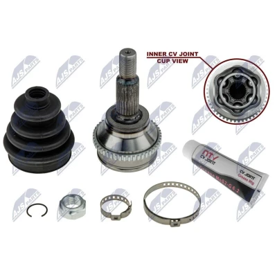 Billede af NTY NPZ RE 051 Knokkelled manuelt gear bagaksel