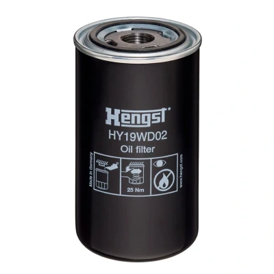 Billede af HENGST filter HY19WD02 Oliefilter 1 12 UNF Påskruet