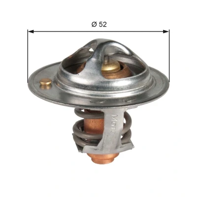 Billede af GATES TH48682G1 Termostat 82 med pakninger uden hus MITSUBISHI: COLT 6, SMART: Forfour I