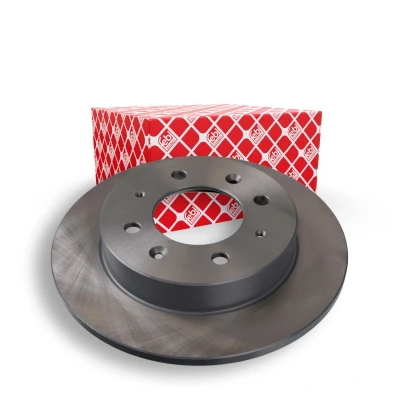 Billede af FEBI BILSTEIN 170700 Bremseskiver bagaksel 258 10 4 114,3 fuldstændigt coatet KIA: Cerato Hatchback