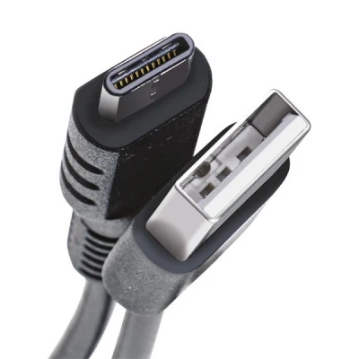 Billede af Celly 1m USB A C Kabel, Sort