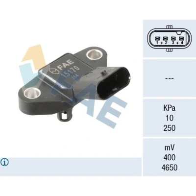 Billede af FAE 15170 Sensor, ladetryk AUDI: A6 C7 Avant, A5 B8 Coupe
