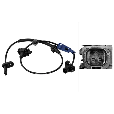 Billede af HELLA 6PU 358 217 101 ABS Sensor med holder Hall princip 2 696