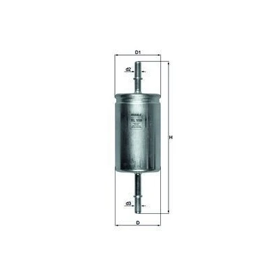 Billede af MAHLE ORIGINAL KL 559 Brændstoffilter Ledningsfilter 8 7,9 FORD: Focus 2 Kombi, C Max 2, Grand Max, VOLVO: S40 II, V50, C30, MAZDA: 3 Hatchback