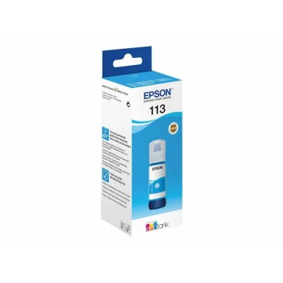 Billede af Epson 113 cyan blækrefill 70 ml original C13T06B240
