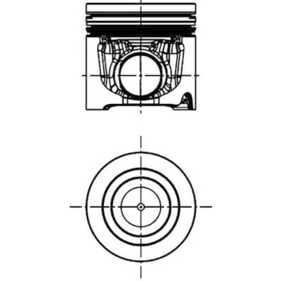 Billede af KOLBENSCHMIDT 41106600 Motor Stempel 95,81