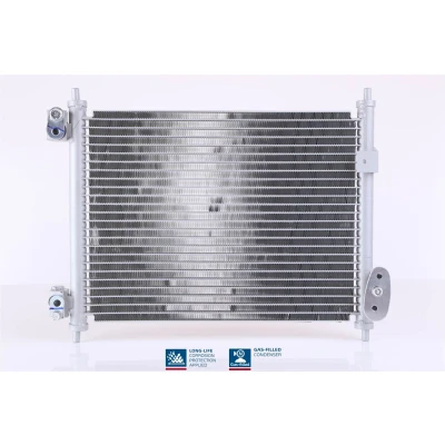 Billede af NISSENS 940078 Kondensator uden tørrer Aluminium 363 R 134a