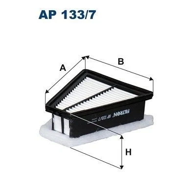 Billede af FILTRON AP 133/7 Luftfilter 70 178 209 Filterindsats RENAULT: Twingo 2, II Van / Hatchback
