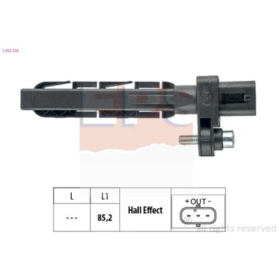 Billede af FACET 9.0758 Impulsensor Made in Italy OE Equivalent BMW: 3 Cabriolet, 1 Coupe, Touring