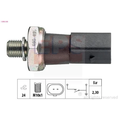 Billede af EPS 1.800.190 Olietrykskontakt M10x1 2 Made in Italy OE Equivalent AUDI: A6 C6 Avant, A4 B8 Avant