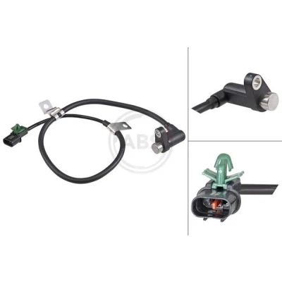 Billede af A.B.S. 31906 ABS sensor passiv 730 sort MITSUBISHI: L200 III Pick up